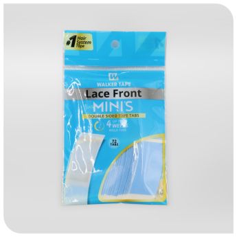 Lace Front Mini Tape Tabs 72 Tabs Per Pack