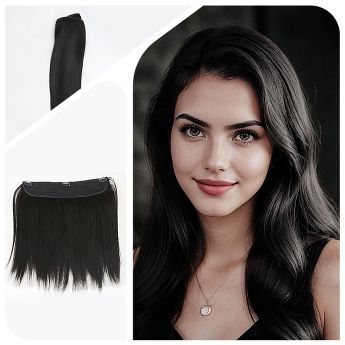 LE32 One-Piece Clip In Hair Extension Natural Human Hair