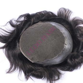 LT5 Custom Q6 Toupee Lace Base with Sides and Back PU